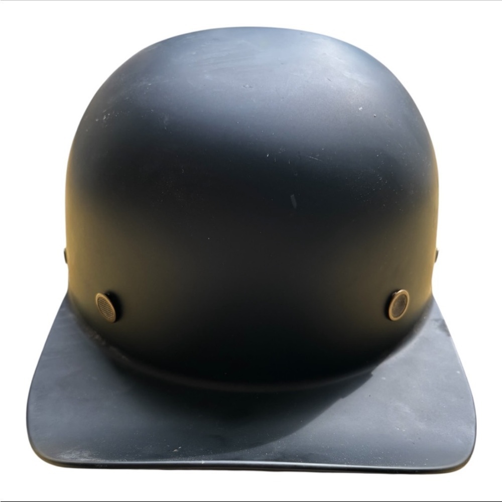 Chengzhou CG-225 Black Matte Motorcycle Half - Helmet - Picture 2 of 8
